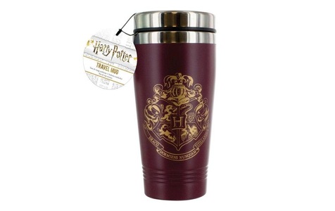 HARRY POTTER, Harry Potter Hogwarts Kaffee-Becher Mehrfarbig, Paladone Harry Potter Reisetasse Hogwarts