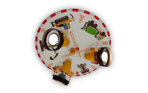 Niermann Standby, Deckenstrahler Baustelle, dreiflammig, Deckenstrahler Baustelle, dreiflammig