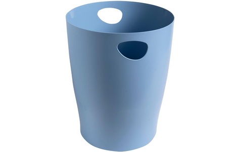 Exacompta, EXACOMPTA Papierkorb Ecobin BeeBlue 15 l 45309D hellblau, EXACOMPTA Papierkorb Ecobin BeeBlue 15 l 45309D hellblau