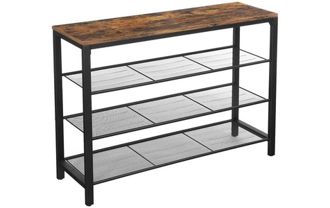 Vasagle, Vasagle - Aufbewahrungsmöbel - 70 x 30 x 80 cm - Braun, VASAGLE Schuhregal