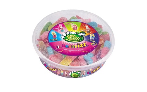 Lutti, Lutti BestFizz Fruchtgummi Box 550g, Lutti BestFizz Fruchtgummi Box 550g