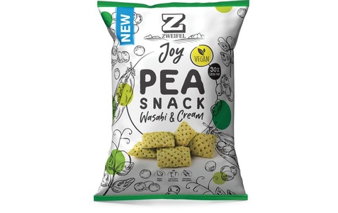 Zweifel, Zweifel Joy Rice Snack Wasabi & Cream, Zweifel Joy Pea Snack Wasabi & Cream 80 g
