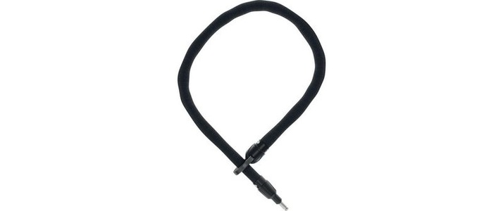 ABUS, ABUS ACH IvyTex 8KS/100 Rahmenschlosskette schwarz 2022 Zubehör Schlösser, Abus Schlaufenkette Adaptor Chain IVY 8KS/100