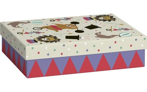 Stewo, Stewo Geschenkboxen mit Deckel Matteo 16.5 x 24 x 6 cm, Beige, 