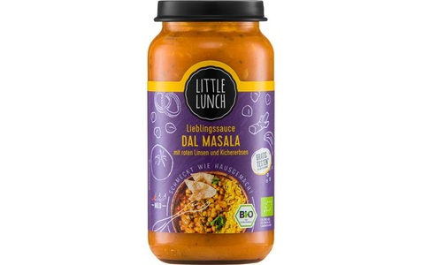 Little Lunch, Little Lunch Little Lunch Warme Saucen Bio, LITTLE LUNCH Lieblingssauce Dal Masala (250g)