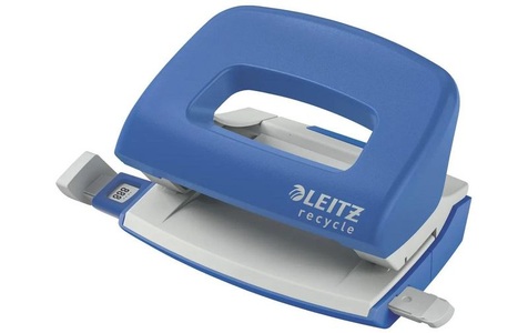 Leitz, LEITZ Locher NeXXt Recycle 5010-00-35 blau, CO2 neutral 10 Blatt, LEITZ Locher NeXXt Recycle 5010-00-35 blau, CO2 neutral 10 Blatt