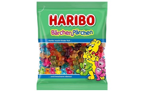 Haribo Süssigkeiten, Haribo Bärchen Pärchen 160g, Haribo Bärchen Pärchen 160g