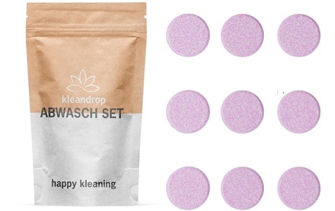 kleandrop, kleandrop Handspülmittel Nachfüllpackung 9 Stück, kleandrop Handspülmittel Nachfüllpackung 9 Stück