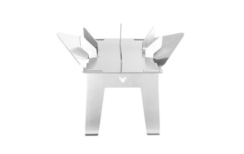 Fennek Grill, Fennek Grill Hitzeschutz HEXAGON ? Stand Up!, Fennek Grill Grillplattenaufsatz »HEXAGON ? Stand Up!«, Edelstahl