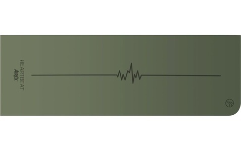 Airex, Airex Yogamatte Heartbeat, Olivgrün, Airex Yogamatte Heartbeat, Olivgrün