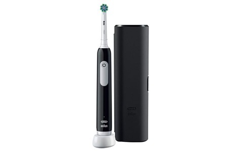 Oral-B Rotationszahnbürste Pro 1 Cross Action Black