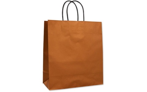 Elco, ELCO Tragetasche 220x100x270mm 84200.11 bronze 25 Stück, ELCO Geschenktasche 22 x 10 x 27 cm, 25 Stück, Bronze