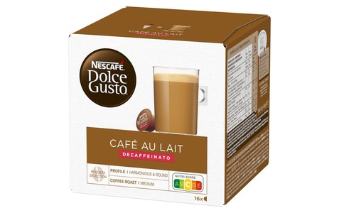 Nescafé, NESCAFÉ NESCAFÉ Dolce Gusto Café au Lait Decaffeinato - Kafeekapseln, NESCAFÉ Dolce Gusto Café au Lait Decaffeinato - Kaffeekapseln