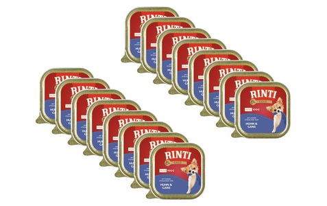 RINTI, Rinti Gold Mini mit Huhn & Gans 16x100g, Rinti Gold Mini mit Huhn & Gans 16x100g