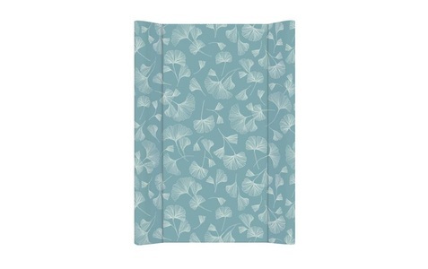 Rotho Babydesign, Rotho Wickelauflage Keil Motiv Ginkgo, 70 x 50 x 10 cm, 