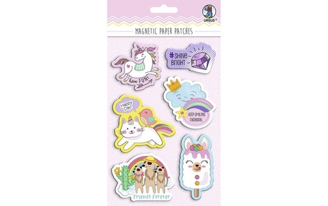 Ursus, URSUS Haftmagnet Paper Patches Magic, URSUS Dekorationsartikel Magnetic Paper Patches Magic