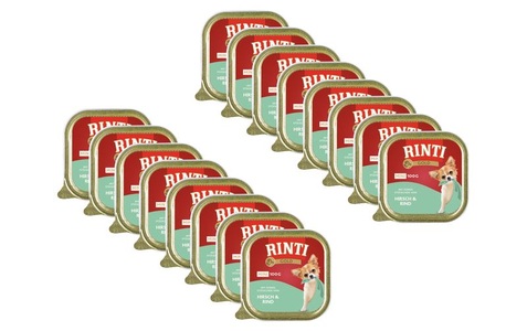RINTI, Rinti Gold Mini mit Hirsch & Rind 16x100g, Rinti Gold Mini mit Hirsch & Rind 16x100g