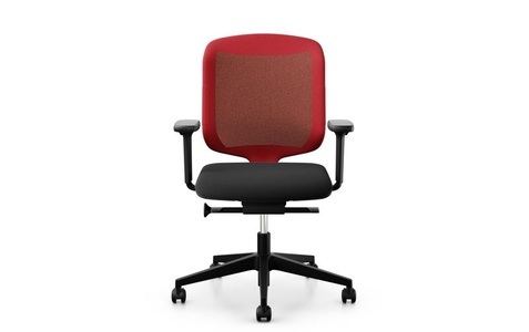 Giroflex, Giroflex Bürostuhl Chair2Go 434 Schwarz/Rot, Giroflex Bürostuhl Chair2Go 434 Schwarz/Rot