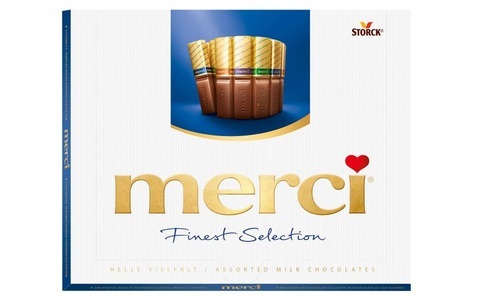 Storck, Storck Schokolade Merci Helle Vielfalt, Storck Pralinen Merci Helle Vielfalt 250 g