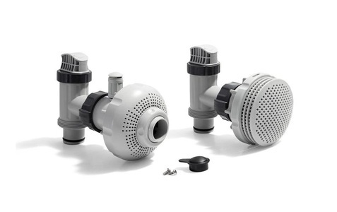 Intex, Intex Ersatzteil Ø 38 mm Ein- und Auslass Fitting-Set Ersatzteile, 