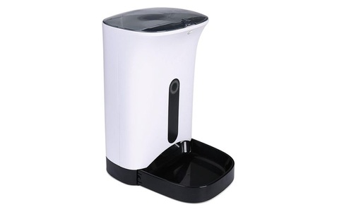 swisspet, SwissPet Futterautomat »Futterautomat I102, 44989 l, Kamera«, SwissPet Futterautomat mit Kamera i102, 4.3 l, Weiss