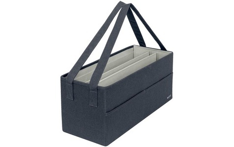 Leitz, Leitz Faltbox Fabric HotDesking Dunkelgrau, Leitz Faltbox Fabric HotDesking Dunkelgrau