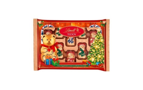 Lindt, Lindt Schokolade Teddy Freunde Milch Weihnachten 96 g, 