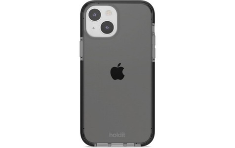 Holdit, Holdit Back Cover Seethru iPhone 15 Schwarz, Holdit Back Cover Seethru iPhone 15 Schwarz