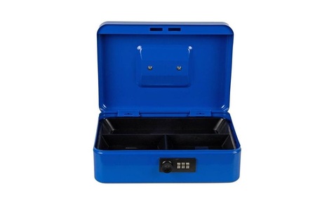 undefined, Geldkassette MONEY 5025 C Blau, Burg-Wächter Geldkassette Money 5025 C Blau | 25 × 18 cm