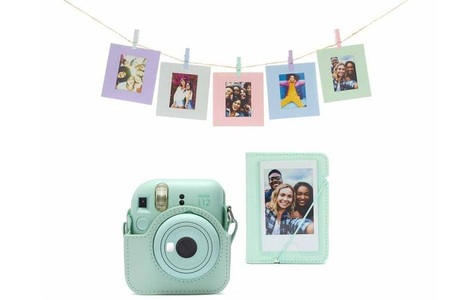 Fujifilm, Fujifilm Instax Mini 12 Accessory Kit Green Kameratasche, FUJIFILM Instax Mini 12 - Zubehör-Kit (Grün)