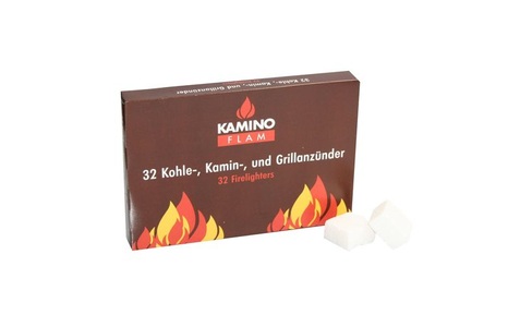 Kamino, Kamino Grillanzünder Kohleanzünder, 32 Stück, Kamino Grillanzünder Kohleanzünder, 32 Stück