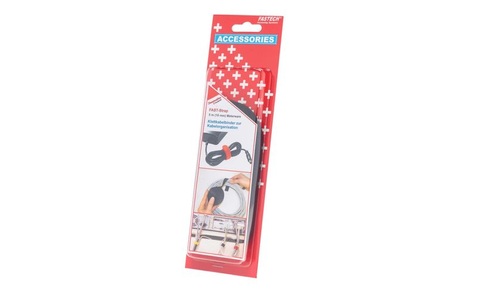 Fastech, Fastech 696-330C Klettband zum Bündeln Haft- und Flauschteil (L x B) 5000 mm x 10 mm Schwarz 5 m, FASTECH Klett-Kabelbinder ETN 10 mm x 5 m, Schwarz