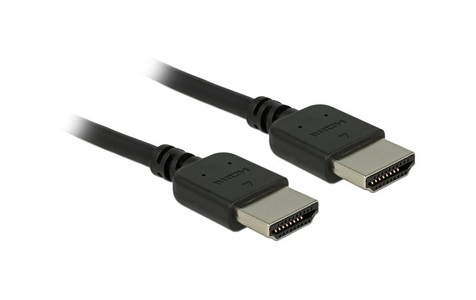 Delock, Delock Kabel hochflexibel, 4K 60Hz HDMI - HDMI, 1 m, Schwarz, Delock Kabel hochflexibel, 4K 60Hz HDMI - HDMI, 1 m, Schwarz