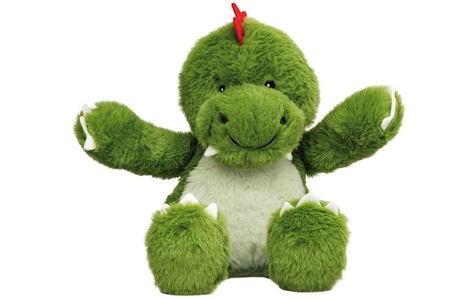 Welliebellies Wärme-Stofftier Dinosaurier gross 30 cm