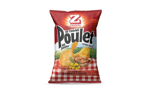 Zweifel, Original Chips Poulet Im Chörbli, Zweifel Original Chips
