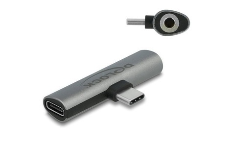 Delock, Delock Audio-Adapter USB-C-Stecker - 3.5 mm Klinke, Delock Audio-Adapter USB-C-Stecker - 3.5 mm Klinke