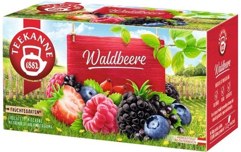 Teekanne, Teekanne Teebeutel Waldbeere 20 Stück, Teekanne Teebeutel Waldbeere 20 Stück