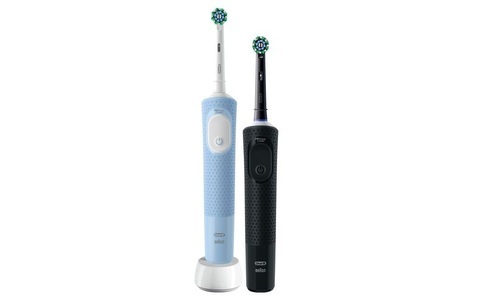 Oral-B, Oral-B Rotationszahnbürste Vitality Pro D103 Duo Blau/Schwarz, Oral-B Rotationszahnbürste Vitality Pro D103 Duo Blau/Schwarz