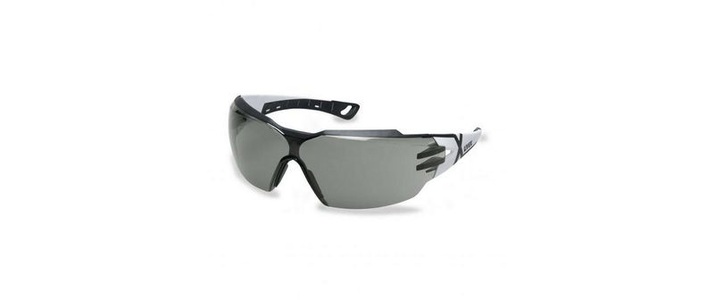 Uvex, Uvex pheos cx2 9198 9198237 Schutzbrille inkl. UV-Schutz Weiß, Schwarz, uvex Schutzbrille Pheos cx2, Grau