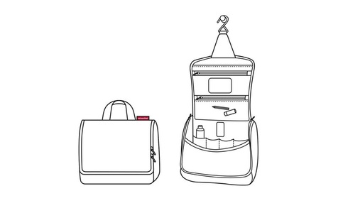 REISENTHEL, REISENTHEL® Kulturbeutel »Kosmetiktasche toiletbag«, REISENTHEL® Kulturbeutel »Kosmetiktasche toiletbag«