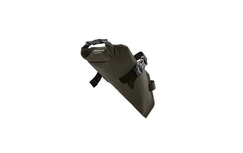 Brooks England, Brooks England Scape Roll bag ; 1.5L Velotasche olive, BROOKS Satteltasche Scape Saddle Roll Bag Mud Green