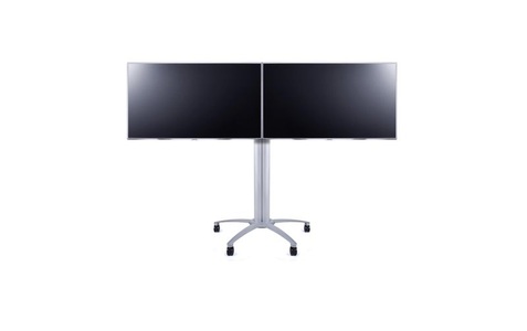 MULTIBRACKETS, Multibrackets TV-Trolley, Multibrackets TV-Trolley Display Stand 145 Dual Silber