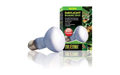 Exo Terra, Exo Terra Daylight Basking Spot R20/50W, Exo Terra Daylight Basking Spot Breitspektrum-Tageslichtlampe 50W (1 Stk)