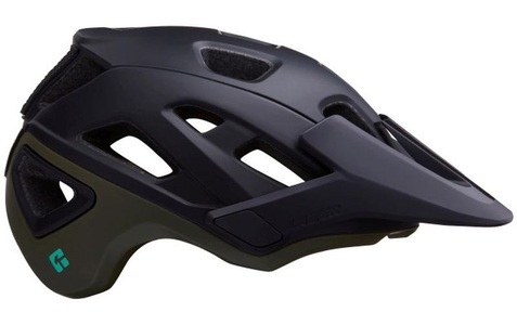 Lazer, Lazer Helm Jackal, Matte Blue Green, S, Lazer Velohelm Jackal MTB - Matte Blue Green (Grösse: S (52-56 cm))