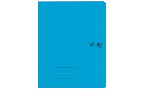 VON, VON Schnellhefter mit Heftmechanik, A4, Blau, 10 Stück, VON Schnellhefter mit Heftmechanik, A4, Blau, 10 Stück