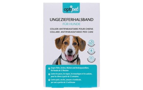 optipet, OptiPet Ungezieferhalsband für Hunde, OptiPet Ungezieferhalsband für Hunde