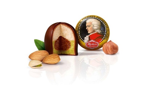 undefined, Reber Original Mozart Kugeln 12er Geschenkverpackung, Reber Schokoladen-Pralinen Mozartkugeln 240 g