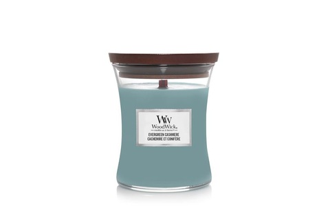 WoodWick, Woodwick Duftkerze Evergreen Cashmere Medium Jar, Woodwick Duftkerze »Evergreen Cashmere Medium Jar«