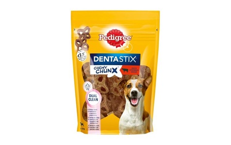 Pedigree, Pedigree Hundesnack Chewy Chunx mit Rind 68g Mini, 