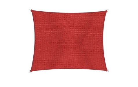 Windhager, Windhager Sonnensegel »Rechteck 3x4m, rot«, Windhager Sonnensegel »Rechteck 3x4m, rot«